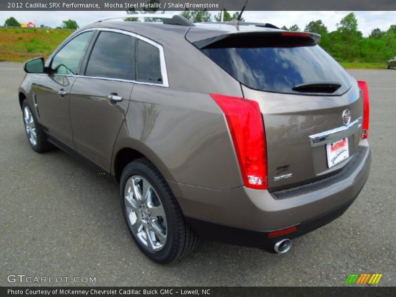 Mocha Steel Metallic / Shale/Brownstone 2012 Cadillac SRX Performance