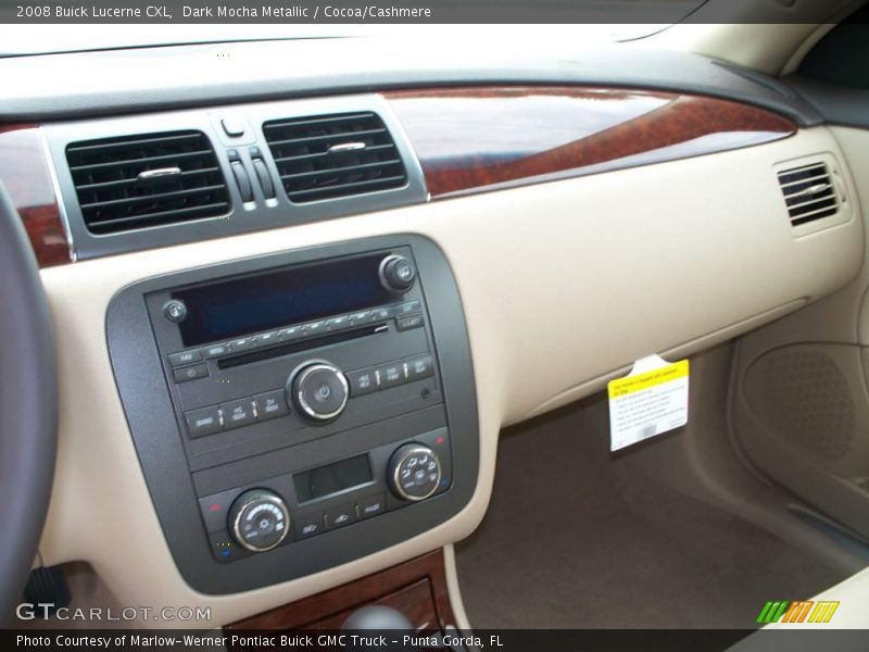 Dark Mocha Metallic / Cocoa/Cashmere 2008 Buick Lucerne CXL