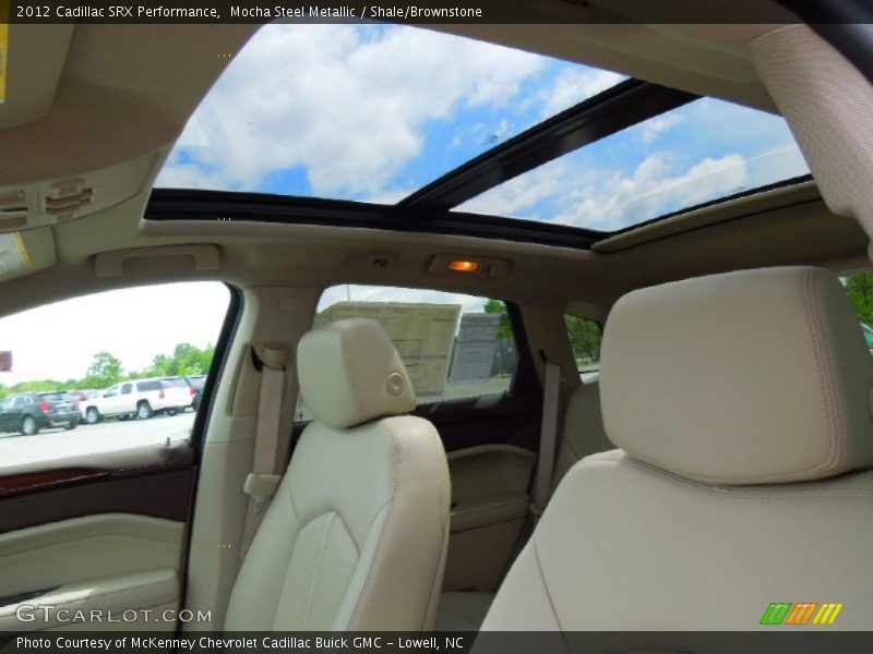 Mocha Steel Metallic / Shale/Brownstone 2012 Cadillac SRX Performance