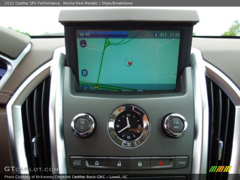 Mocha Steel Metallic / Shale/Brownstone 2012 Cadillac SRX Performance