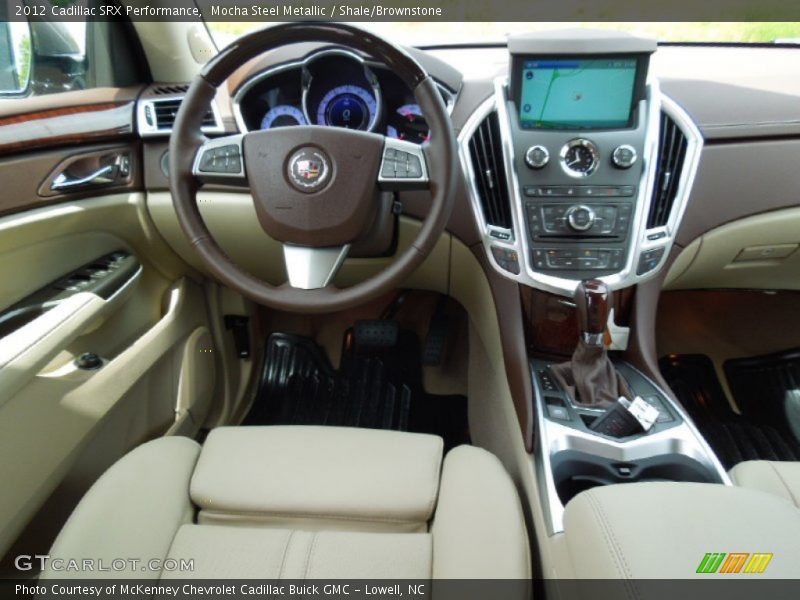 Mocha Steel Metallic / Shale/Brownstone 2012 Cadillac SRX Performance