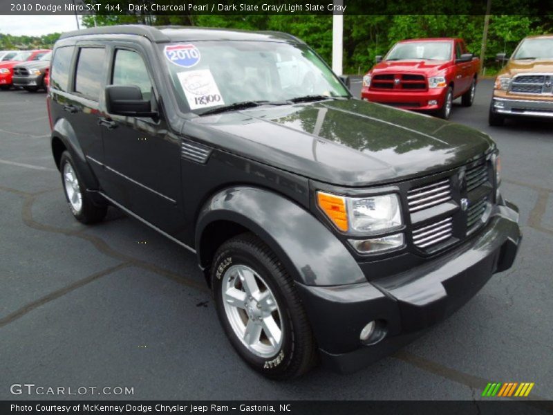 Dark Charcoal Pearl / Dark Slate Gray/Light Slate Gray 2010 Dodge Nitro SXT 4x4