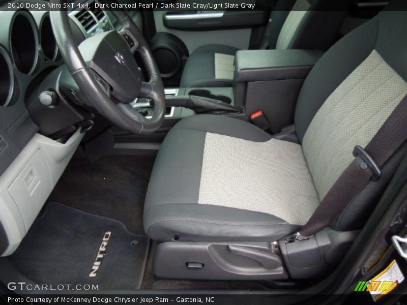 Dark Charcoal Pearl / Dark Slate Gray/Light Slate Gray 2010 Dodge Nitro SXT 4x4
