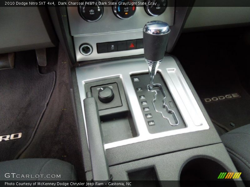 Dark Charcoal Pearl / Dark Slate Gray/Light Slate Gray 2010 Dodge Nitro SXT 4x4