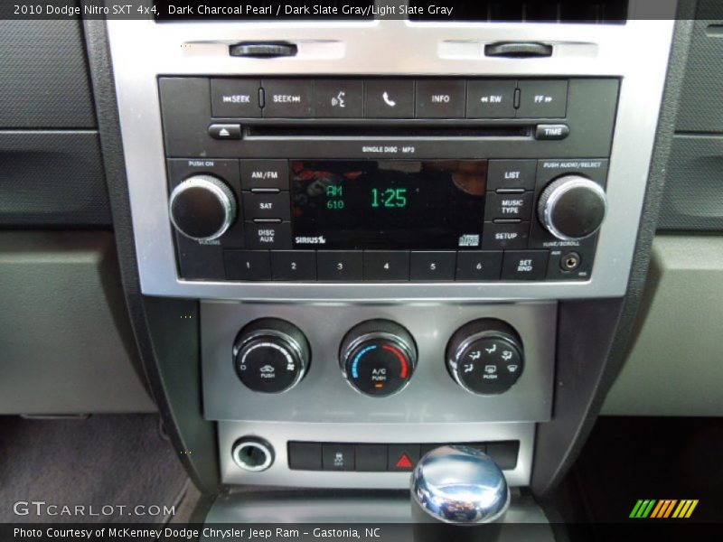 Dark Charcoal Pearl / Dark Slate Gray/Light Slate Gray 2010 Dodge Nitro SXT 4x4