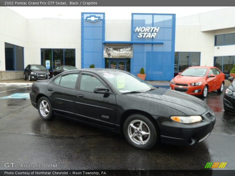 Black / Graphite 2002 Pontiac Grand Prix GTP Sedan