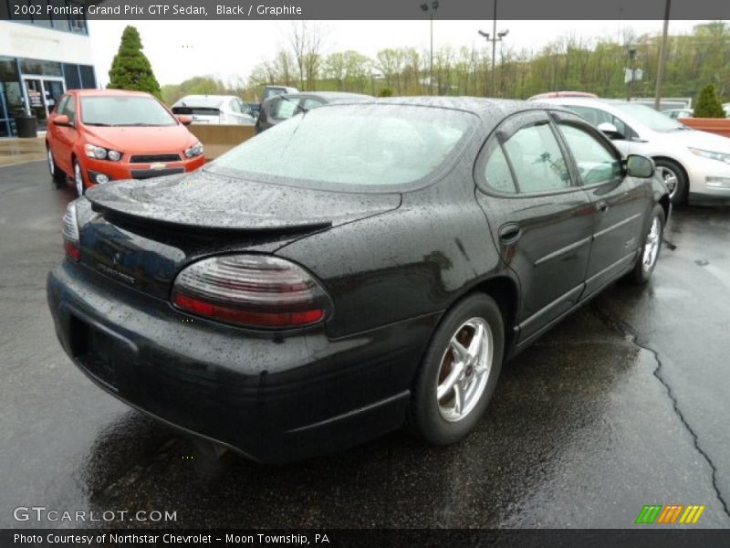 Black / Graphite 2002 Pontiac Grand Prix GTP Sedan