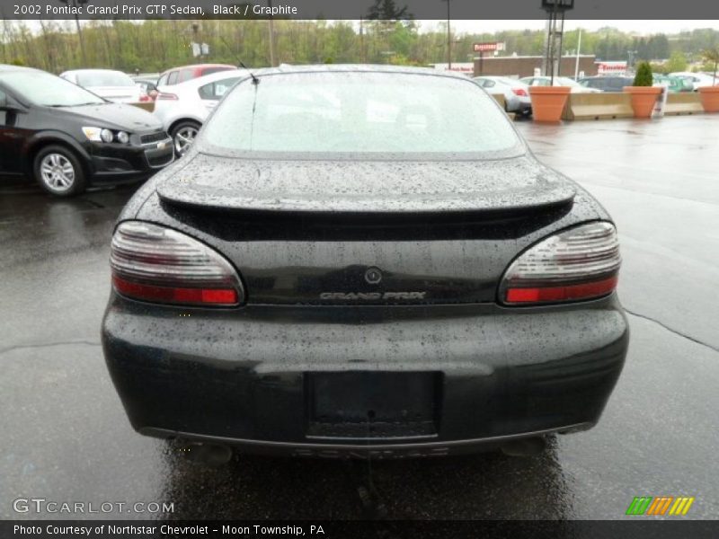 Black / Graphite 2002 Pontiac Grand Prix GTP Sedan