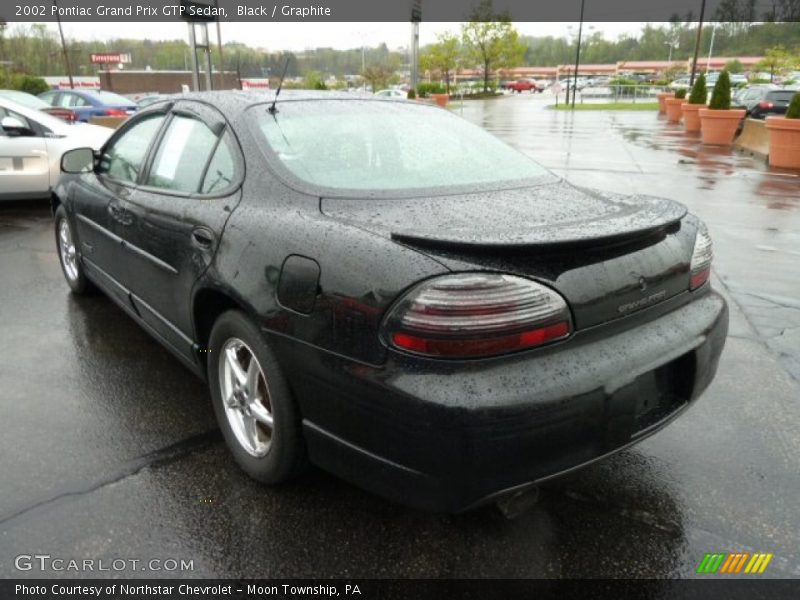 Black / Graphite 2002 Pontiac Grand Prix GTP Sedan