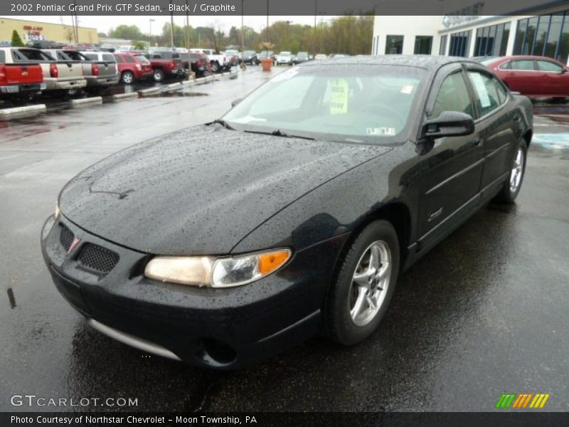 Black / Graphite 2002 Pontiac Grand Prix GTP Sedan