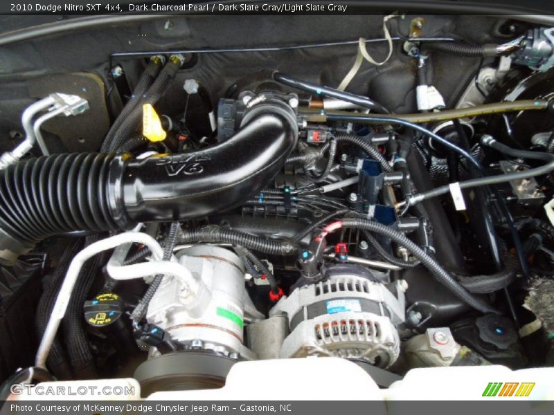 Dark Charcoal Pearl / Dark Slate Gray/Light Slate Gray 2010 Dodge Nitro SXT 4x4