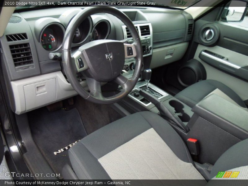 Dark Charcoal Pearl / Dark Slate Gray/Light Slate Gray 2010 Dodge Nitro SXT 4x4