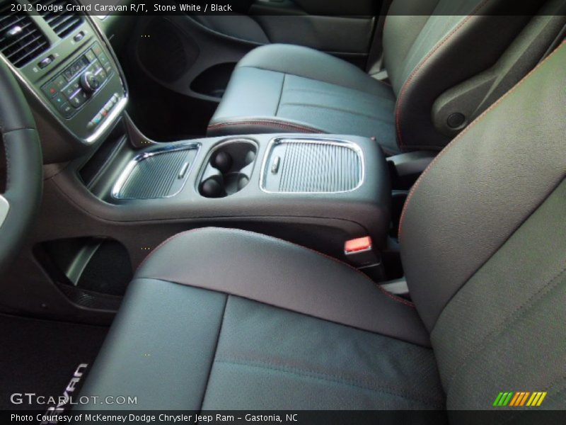 Stone White / Black 2012 Dodge Grand Caravan R/T