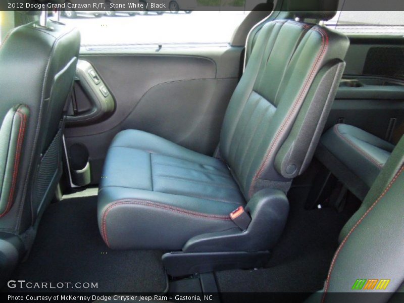 Stone White / Black 2012 Dodge Grand Caravan R/T