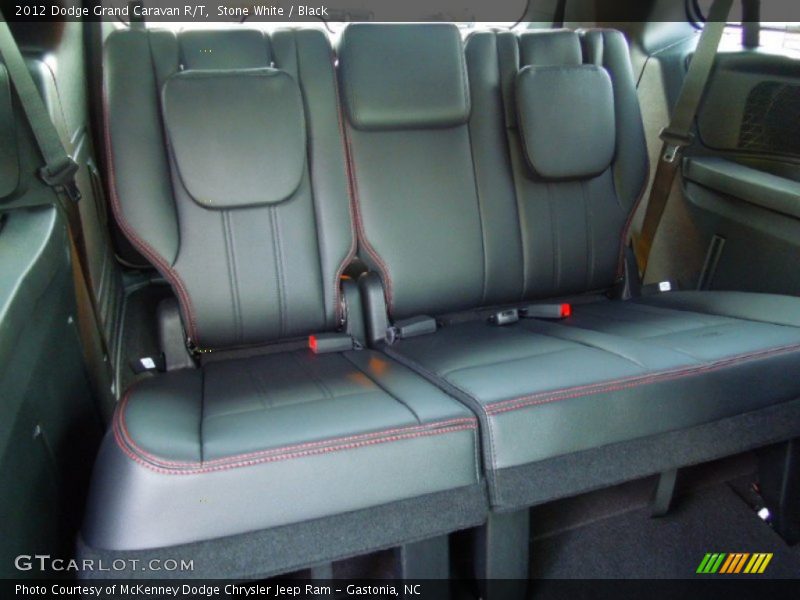 Stone White / Black 2012 Dodge Grand Caravan R/T
