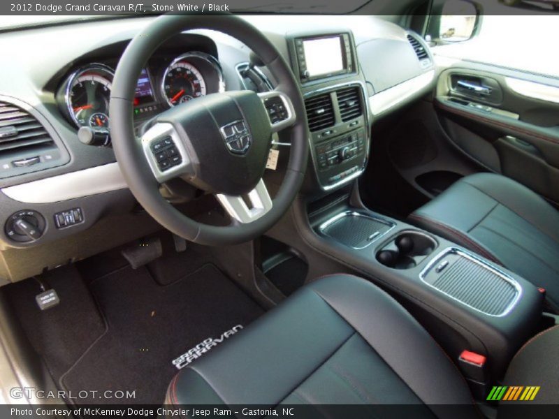 Black Interior - 2012 Grand Caravan R/T 