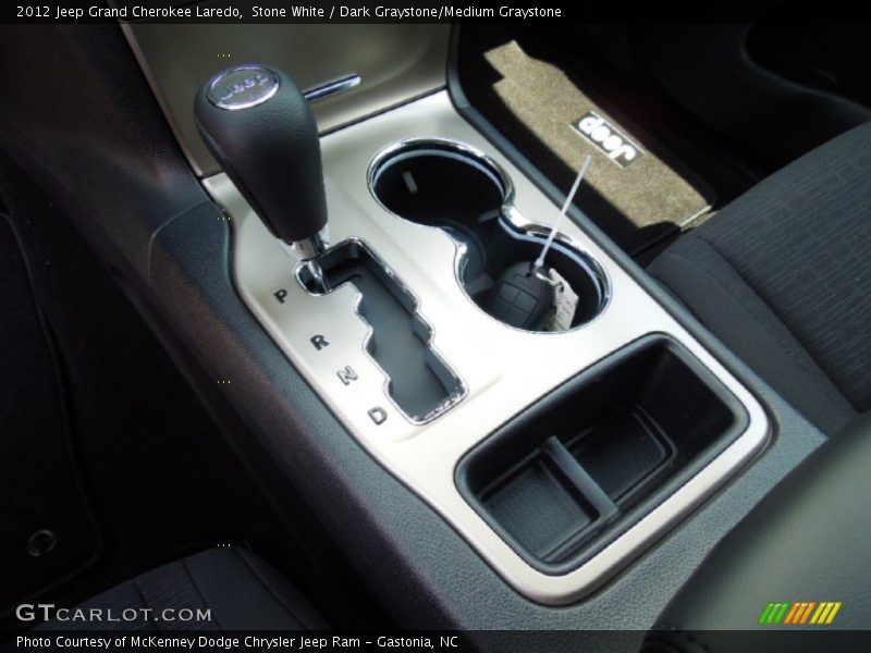 Stone White / Dark Graystone/Medium Graystone 2012 Jeep Grand Cherokee Laredo