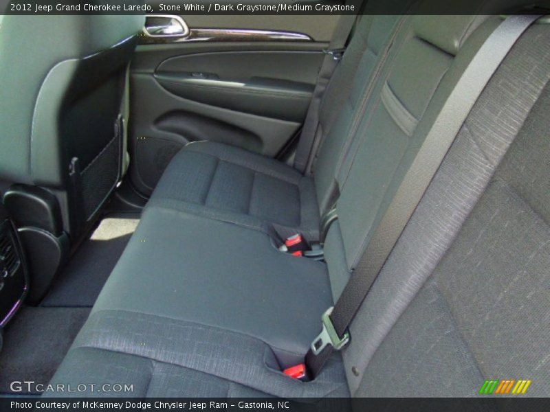 Stone White / Dark Graystone/Medium Graystone 2012 Jeep Grand Cherokee Laredo