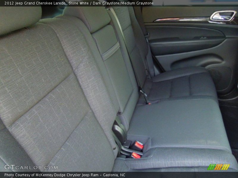 Stone White / Dark Graystone/Medium Graystone 2012 Jeep Grand Cherokee Laredo