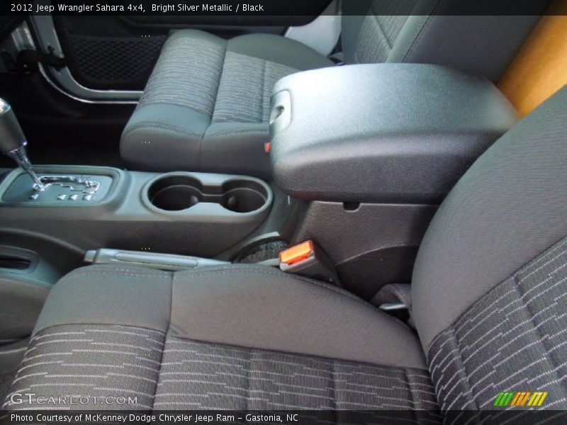 Bright Silver Metallic / Black 2012 Jeep Wrangler Sahara 4x4