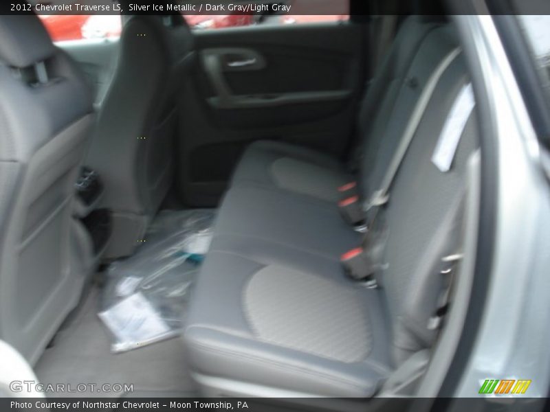 Silver Ice Metallic / Dark Gray/Light Gray 2012 Chevrolet Traverse LS