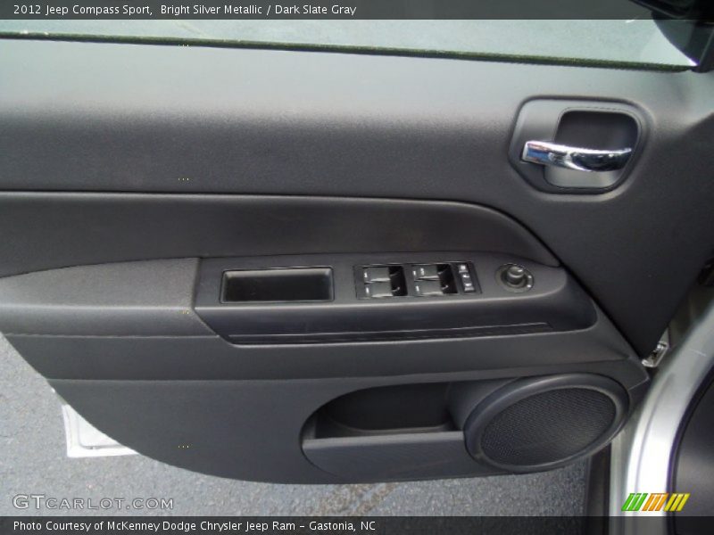Bright Silver Metallic / Dark Slate Gray 2012 Jeep Compass Sport