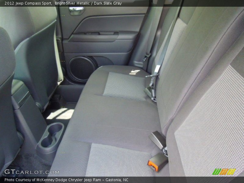 Bright Silver Metallic / Dark Slate Gray 2012 Jeep Compass Sport