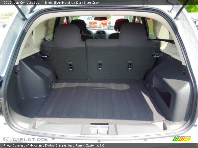 Bright Silver Metallic / Dark Slate Gray 2012 Jeep Compass Sport
