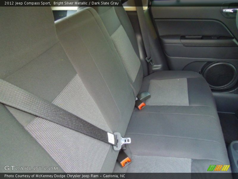 Bright Silver Metallic / Dark Slate Gray 2012 Jeep Compass Sport