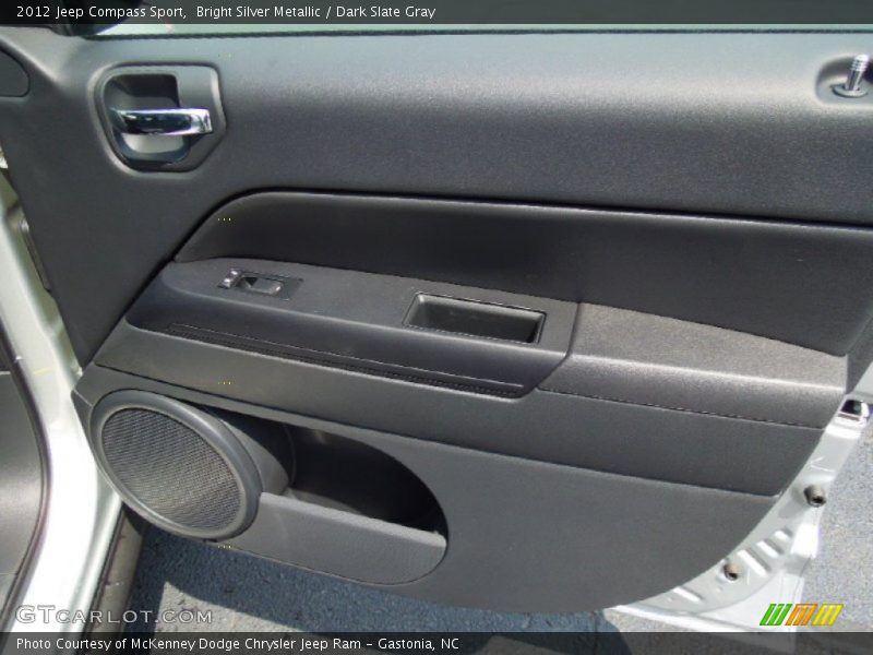Bright Silver Metallic / Dark Slate Gray 2012 Jeep Compass Sport