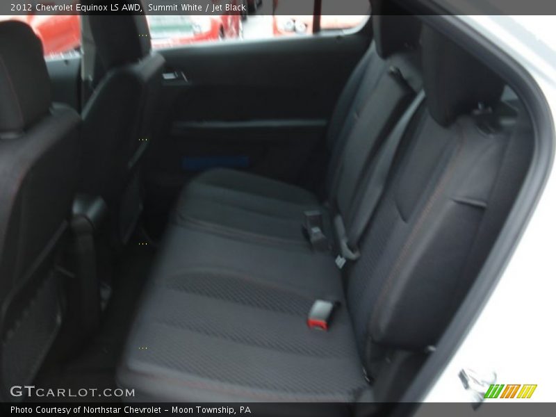 Summit White / Jet Black 2012 Chevrolet Equinox LS AWD
