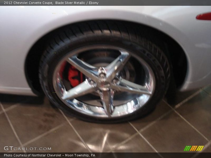 Blade Silver Metallic / Ebony 2012 Chevrolet Corvette Coupe