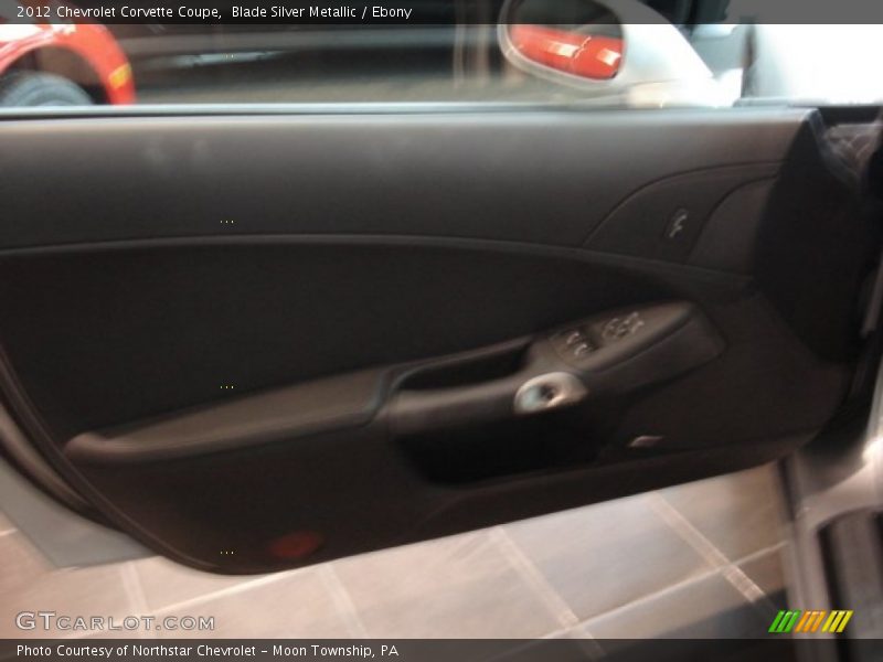 Blade Silver Metallic / Ebony 2012 Chevrolet Corvette Coupe