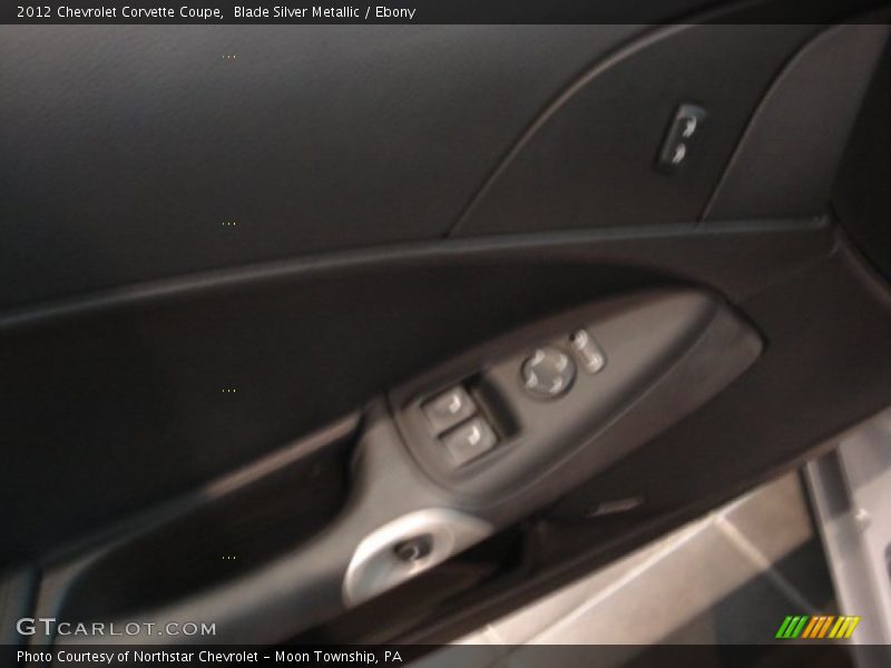 Blade Silver Metallic / Ebony 2012 Chevrolet Corvette Coupe