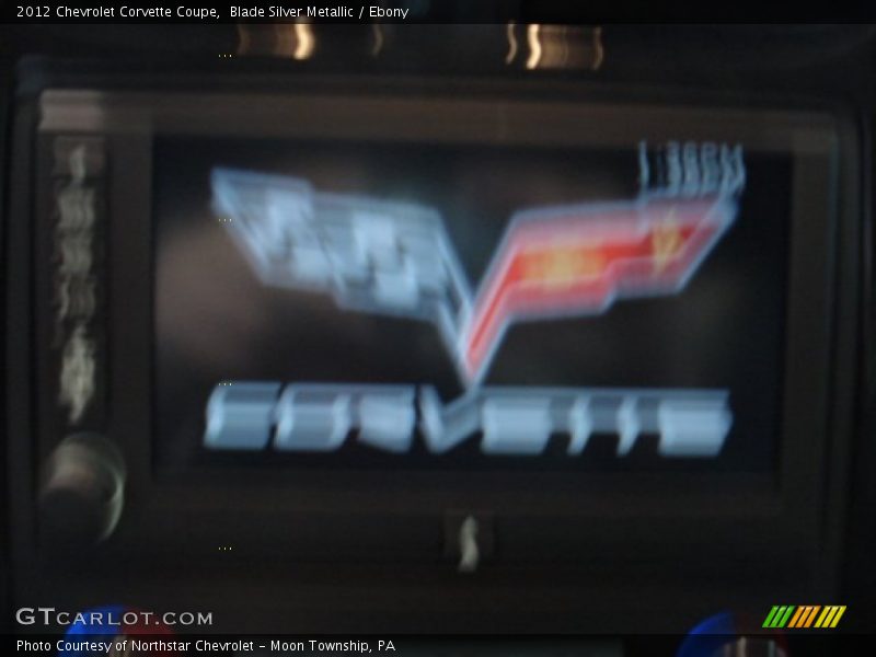 Blade Silver Metallic / Ebony 2012 Chevrolet Corvette Coupe