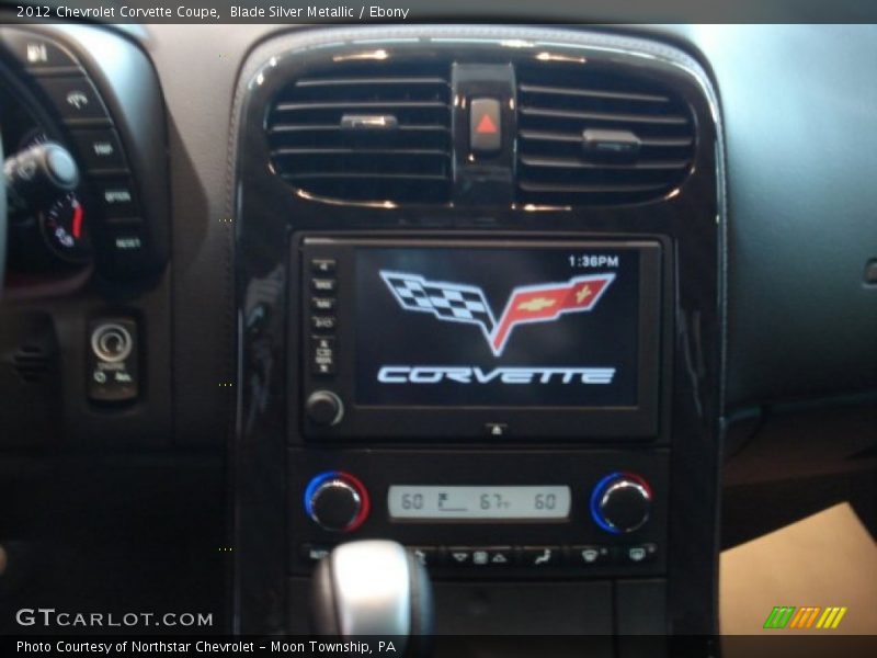 Blade Silver Metallic / Ebony 2012 Chevrolet Corvette Coupe