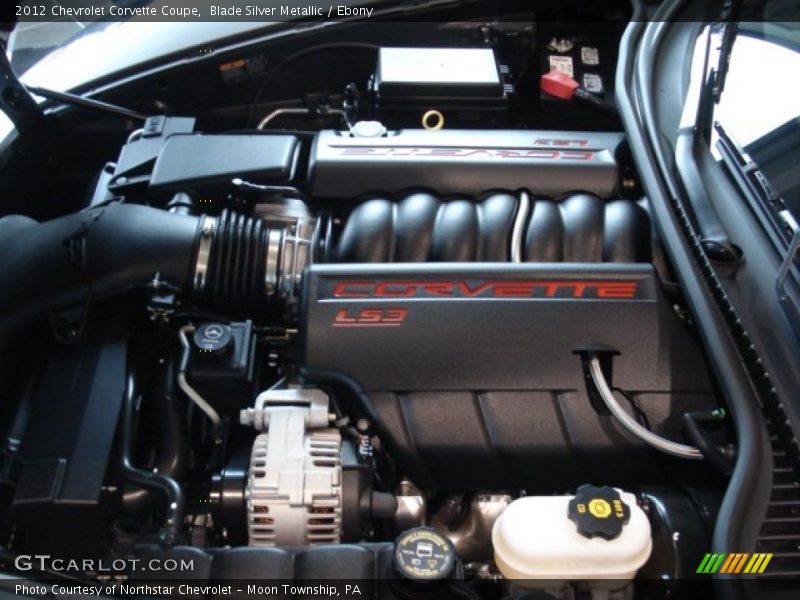 Blade Silver Metallic / Ebony 2012 Chevrolet Corvette Coupe
