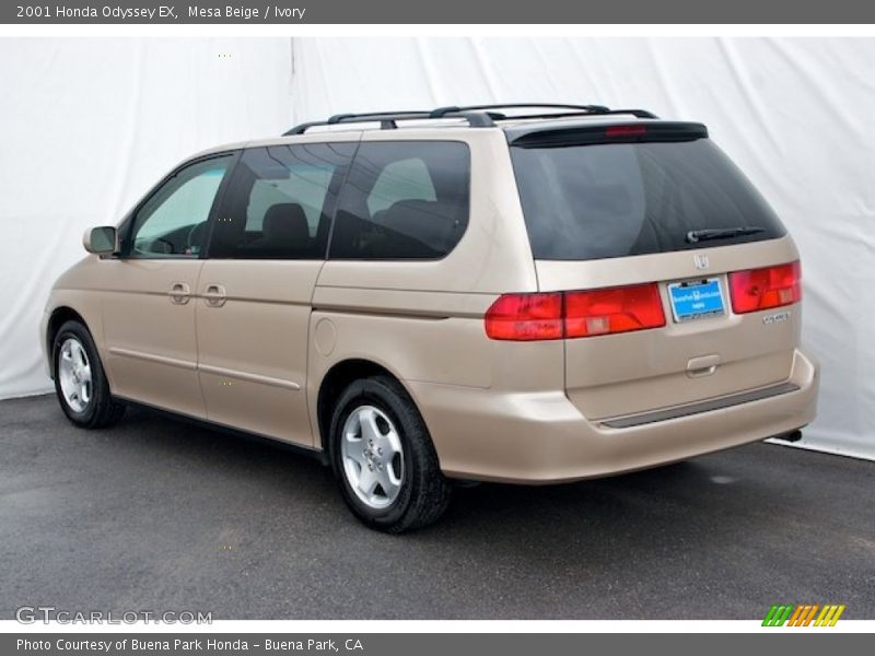 Mesa Beige / Ivory 2001 Honda Odyssey EX