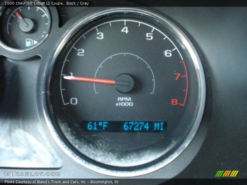 Black / Gray 2006 Chevrolet Cobalt LS Coupe