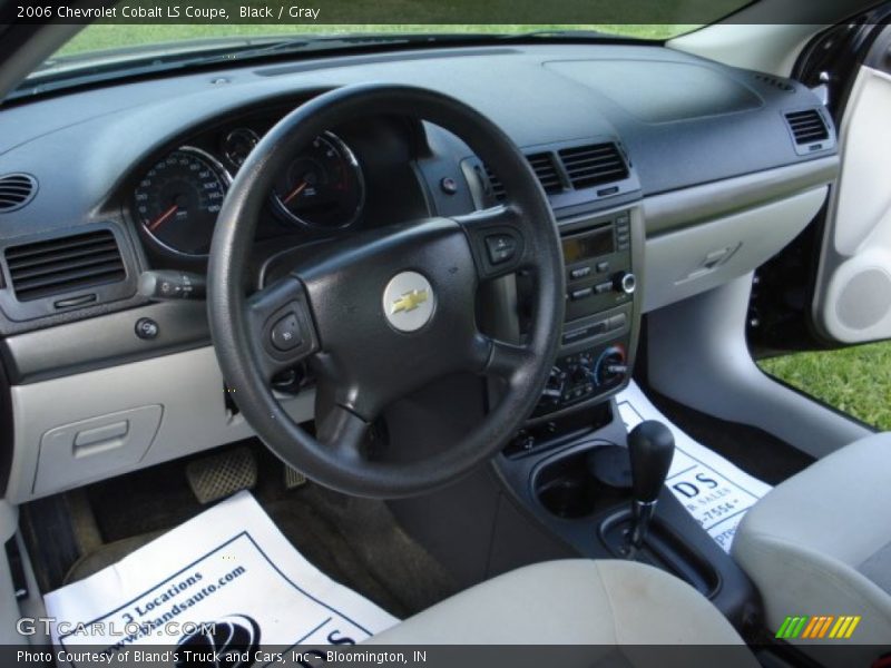 Black / Gray 2006 Chevrolet Cobalt LS Coupe