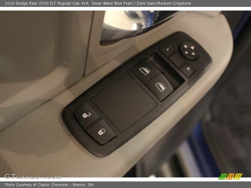 Deep Water Blue Pearl / Dark Slate/Medium Graystone 2010 Dodge Ram 1500 SLT Regular Cab 4x4