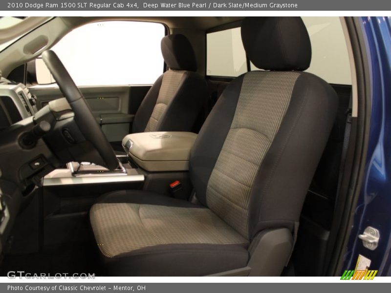 Deep Water Blue Pearl / Dark Slate/Medium Graystone 2010 Dodge Ram 1500 SLT Regular Cab 4x4