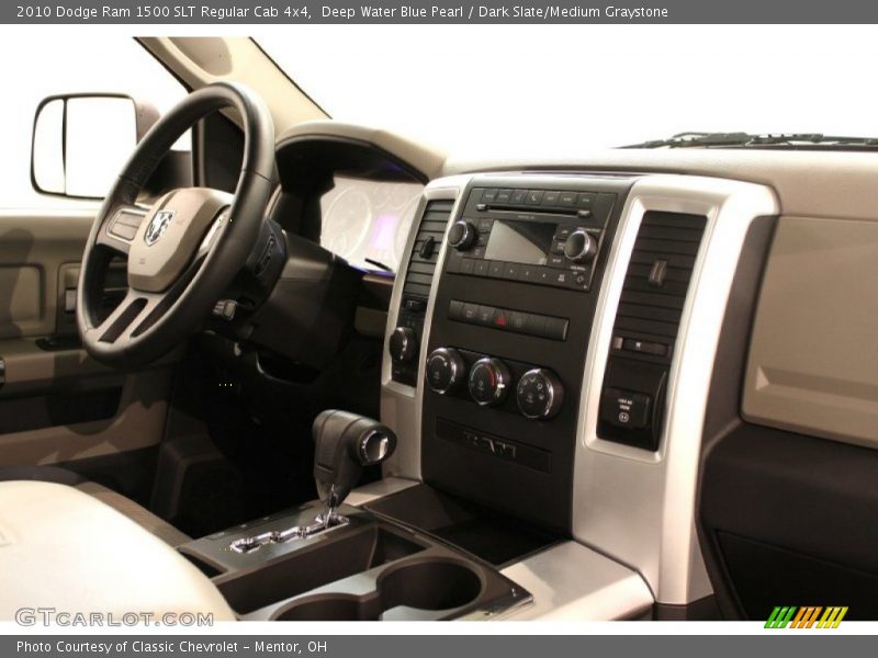 Deep Water Blue Pearl / Dark Slate/Medium Graystone 2010 Dodge Ram 1500 SLT Regular Cab 4x4