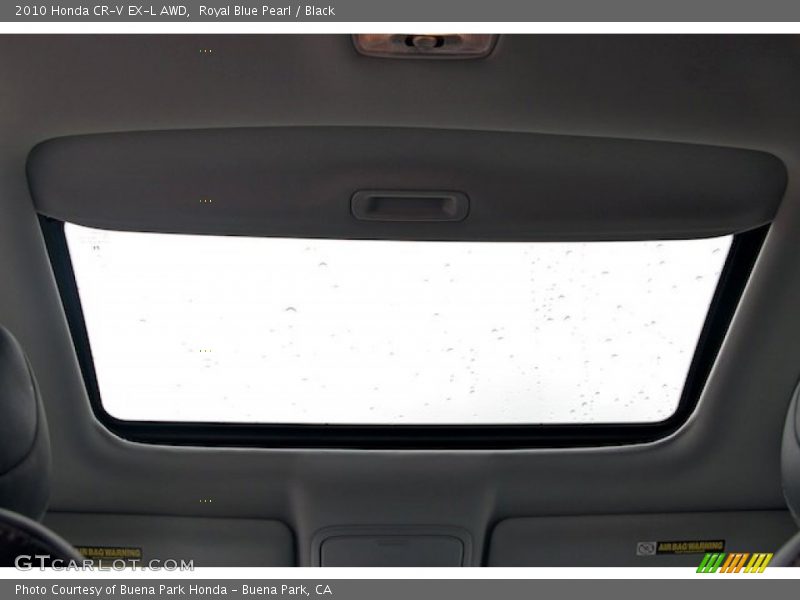 Royal Blue Pearl / Black 2010 Honda CR-V EX-L AWD