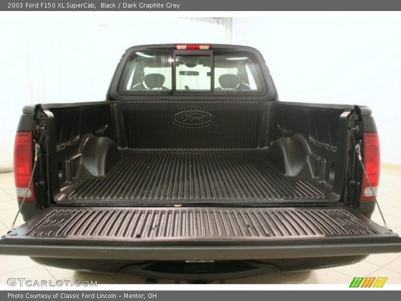 Black / Dark Graphite Grey 2003 Ford F150 XL SuperCab