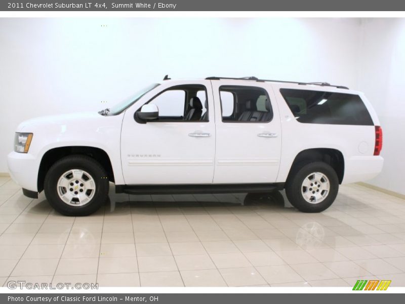 Summit White / Ebony 2011 Chevrolet Suburban LT 4x4