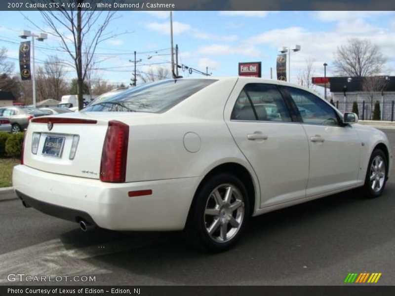 White Diamond / Cashmere 2007 Cadillac STS 4 V6 AWD