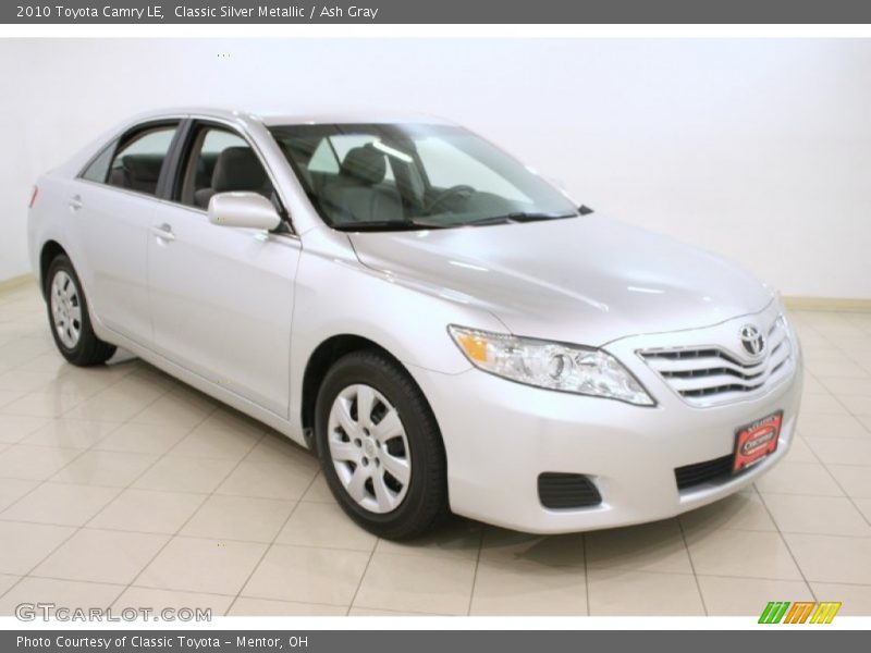 Classic Silver Metallic / Ash Gray 2010 Toyota Camry LE