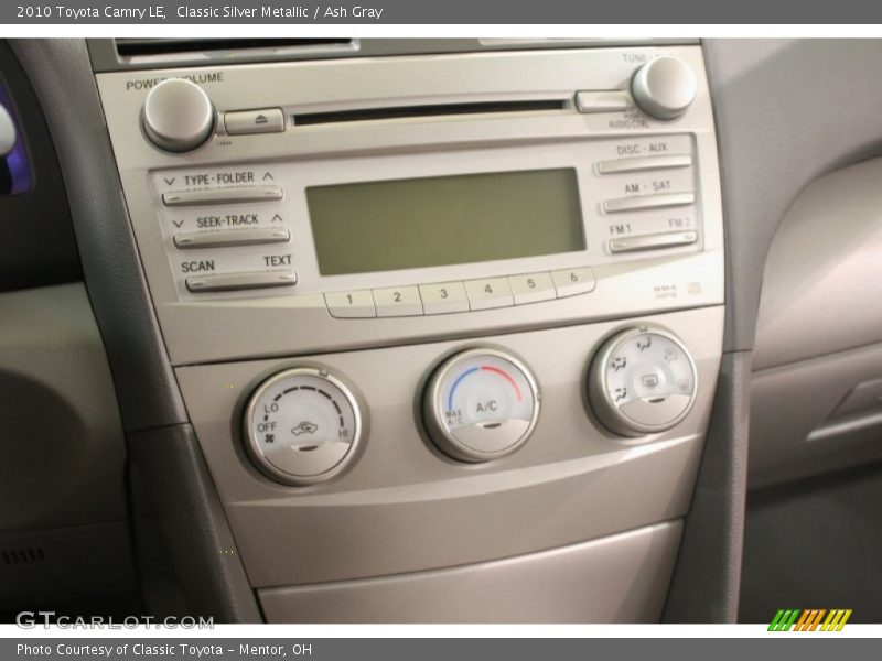 Classic Silver Metallic / Ash Gray 2010 Toyota Camry LE