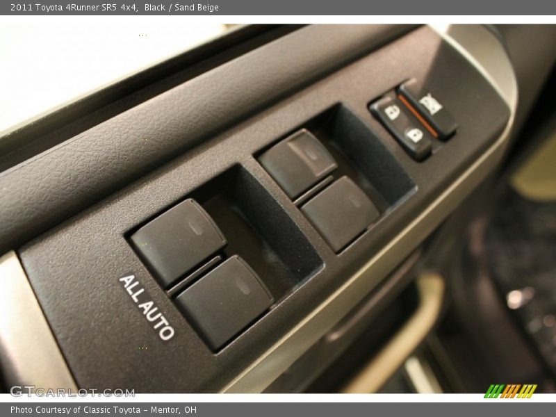 Black / Sand Beige 2011 Toyota 4Runner SR5 4x4